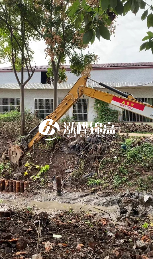 駐馬店挖機(jī)打木樁專業(yè)施工- 河道打木樁后木樁腐朽怎么防治？